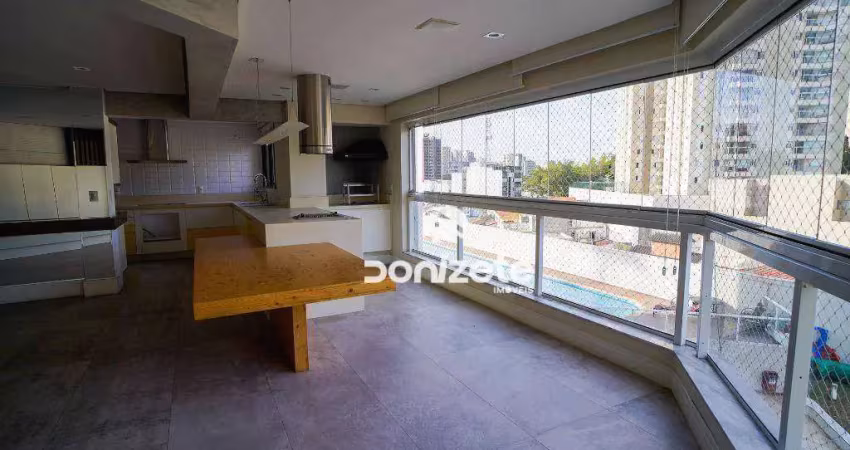 Apartamento com 3 dormitórios à venda, 160 m² por r$ 1.750.000,00 - vila guiomar - santo andré/sp