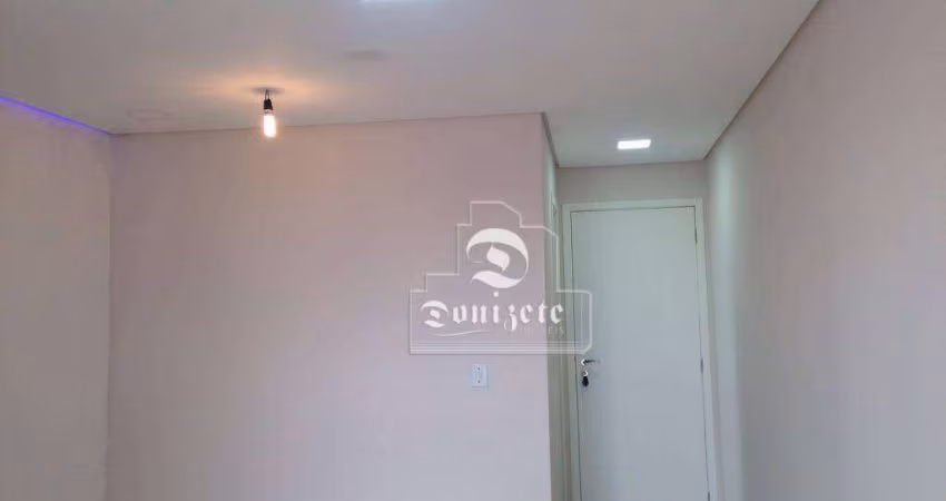 Apartamento com 3 dormitórios à venda, 58 m² por R$ 375.000,00 - Vila Homero Thon - Santo André/SP