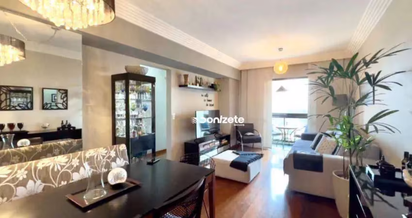 Apartamento à venda, 96 m² por r$ 650.000,00 - vila valparaíso - santo andré/sp