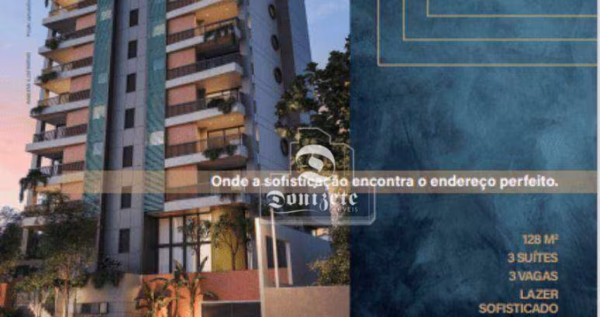 Apartamento à venda, 128 m² por R$ 1.825.000,00 - Jardim - Santo André/SP