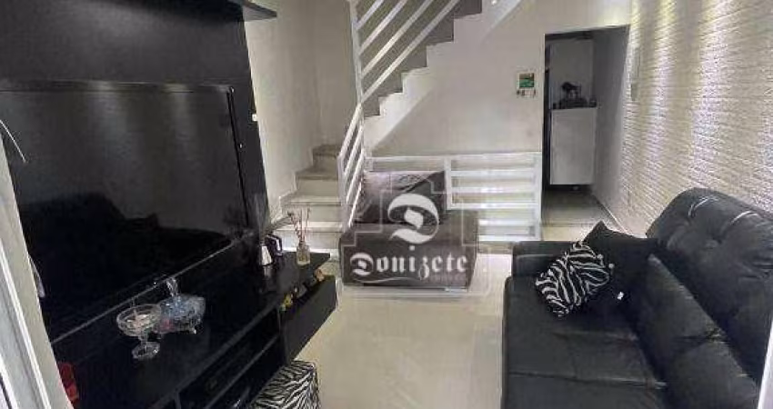 Sobrado com 3 dormitórios à venda, 130 m² por R$ 596.999,99 - Jardim Santo Antônio - Santo André/SP