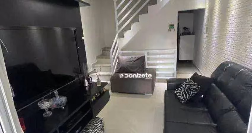 Sobrado com 3 dormitórios à venda, 130 m² por r$ 596.999,99 - jardim santo antônio - santo andré/sp