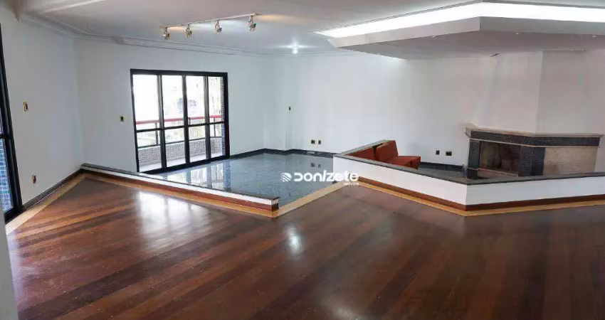 Apartamento com 5 dormitórios à venda, 454 m² por r$ 2.800.000,00 - jardim - santo andré/sp