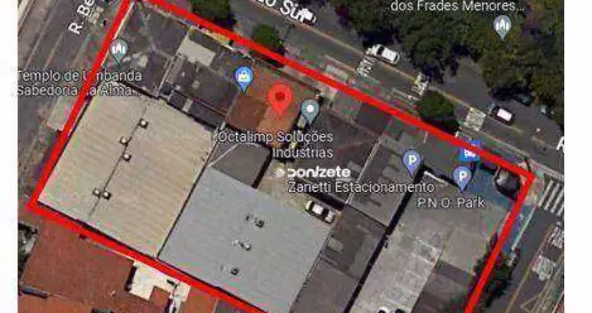 Área à venda, 1978 m² por r$ 7.000.000,01 - parque novo oratório - santo andré/sp