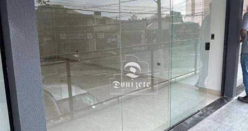 Salão para alugar, 32 m² por R$ 3.541,75/mês - Vila Curuçá - Santo André/SP