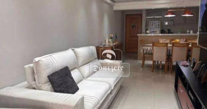 Apartamento com 3 dormitórios à venda, 89 m² por R$ 649.999,90 - Vila Valparaíso - Santo André/SP