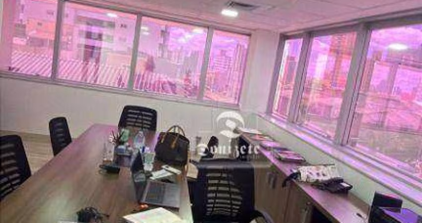 Sala para alugar, 42 m² por R$ 2.364,33/mês - Vila Bastos - Santo André/SP