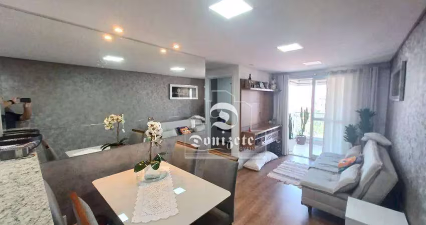 Apartamento com 2 dormitórios à venda, 57 m² por R$ 610.000,00 - Vila Floresta - Santo André/SP