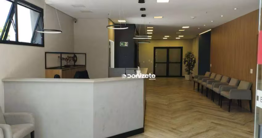 Sala para alugar, 35 m² por r$ 2.914,09/mês - vila guiomar - santo andré/sp