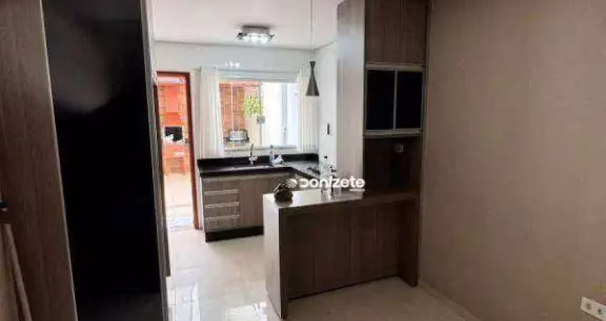 Sobrado com 2 dormitórios à venda, 106 m² por r$ 589.000,00 - vila alto de santo andré - santo andré/sp