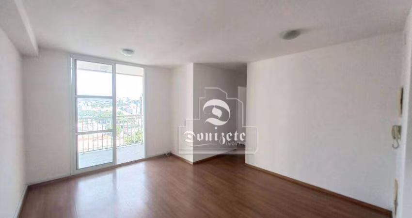Apartamento para alugar, 73 m² por R$ 3.485,10/mês - Jardim - Santo André/SP