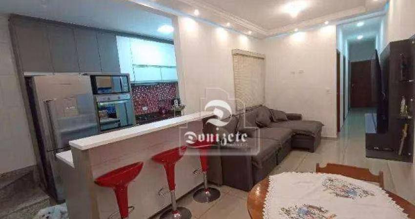 Cobertura com 3 dormitórios à venda, 150 m² por R$ 609.000,00 - Vila Eldízia - Santo André/SP