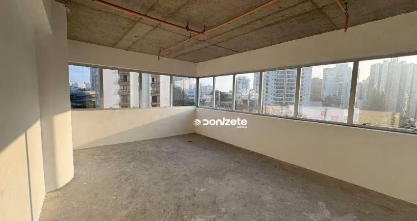Sala à venda, 37 m² por r$ 370.000,00 - centro - santo andré/sp
