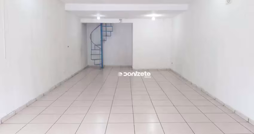 Salão para alugar, 100 m² por r$ 3.908,00/mês - centro - santo andré/sp