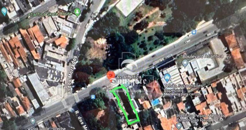 Terreno à venda, 400 m² - Vila Valparaíso - Santo André/SP