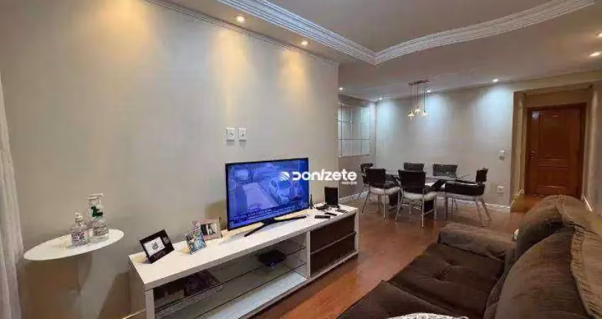 Apartamento com 3 dormitórios à venda, 89 m² por r$ 699.000,00 - vila valparaíso - santo andré/sp