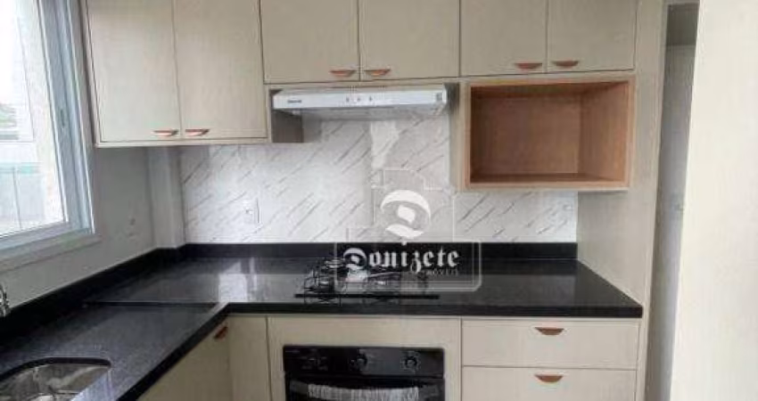 Apartamento com 1 dormitório para alugar, 67 m² por R$ 3.730,00/mês - Parque das Nações - Santo André/SP