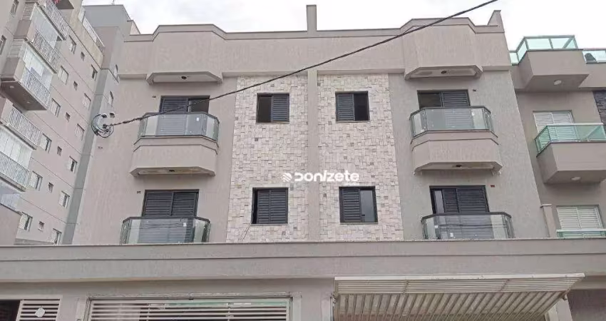 Cobertura à venda, 110 m² por r$ 714.999,90 - santa maria - santo andré/sp