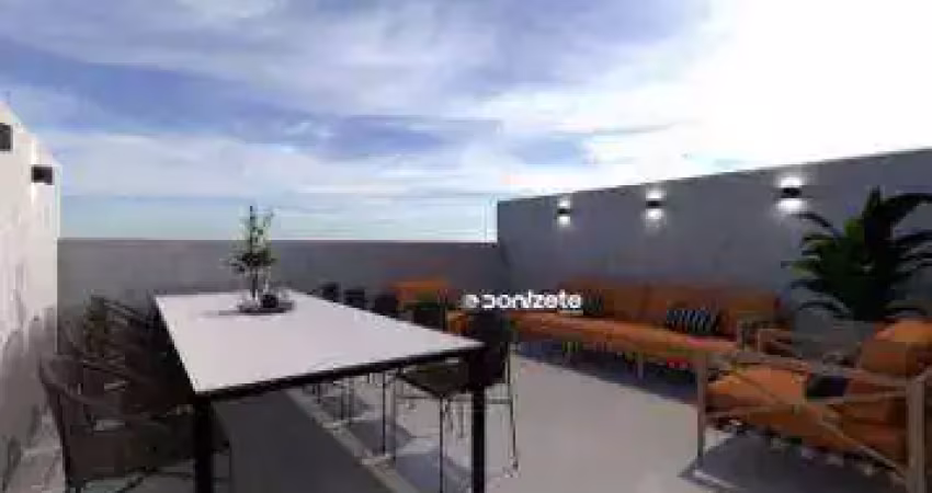 Cobertura com 2 dormitórios à venda, 105 m² por r$ 469.999,90 - vila camilópolis - santo andré/sp