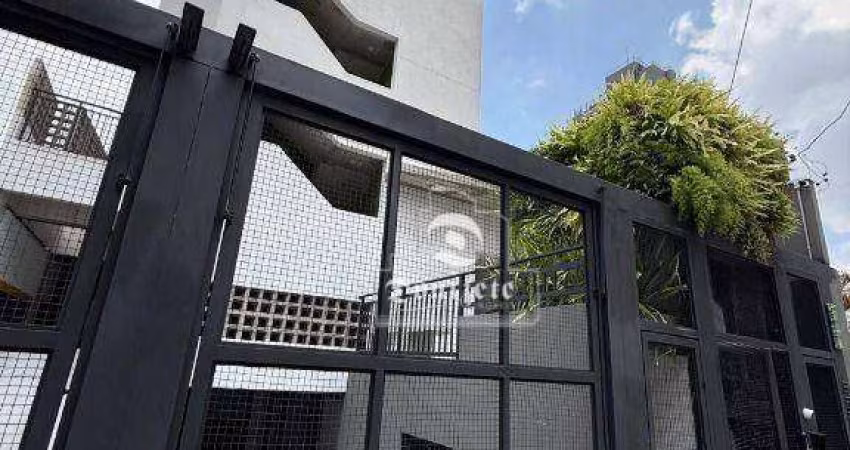 Apartamento com 2 dormitórios à venda, 37 m² por R$ 359.999,99 - Campestre - Santo André/SP