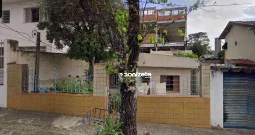 Terreno à venda, 204 m² por r$ 1.500.000,01 - jardim - santo andré/sp