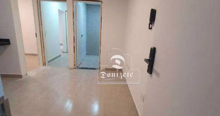 Apartamento com 2 dormitórios à venda, 50 m² por R$ 475.000,00 - Campestre - Santo André/SP