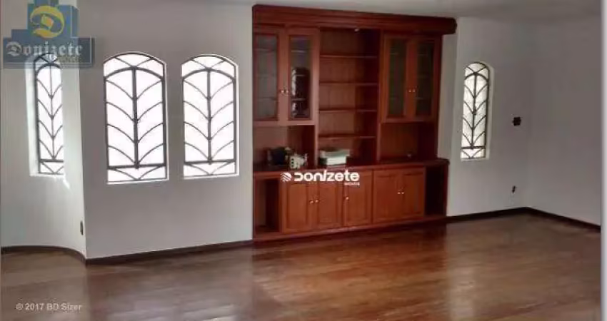 Casa para alugar, 317 m² por r$ 12.575,41/mês - jardim bela vista - santo andré/sp
