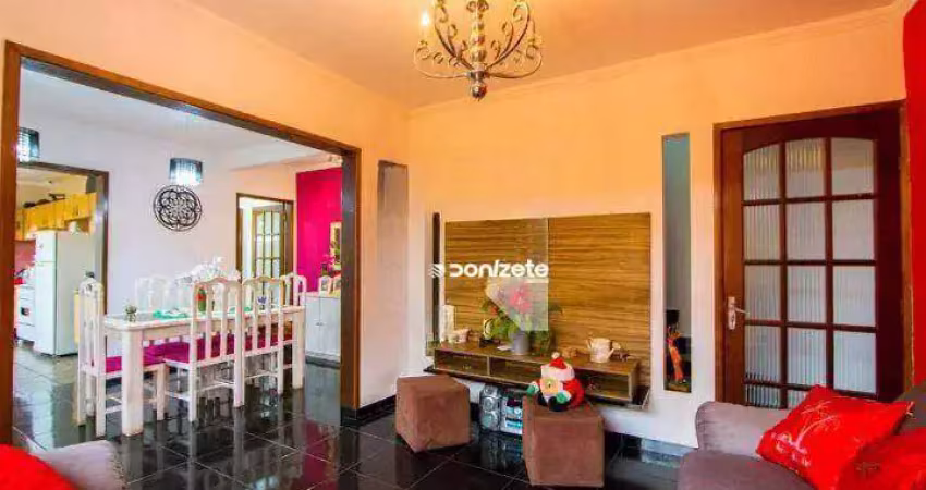 Casa com 4 dormitórios à venda, 250 m² por r$ 739.999,90 - jardim stella - santo andré/sp