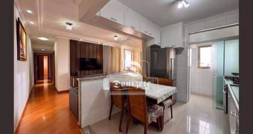 Apartamento com 3 dormitórios à venda, 76 m² por R$ 477.000,00 - Parque das Nações - Santo André/SP