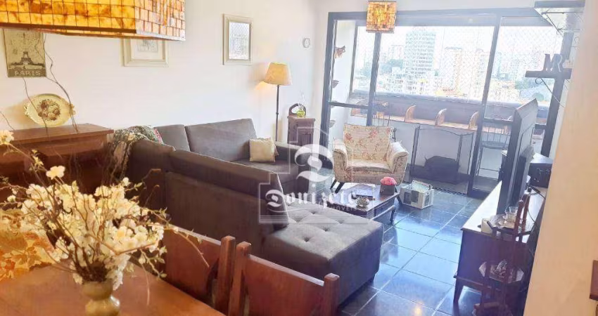 Apartamento com 3 dormitórios à venda, 97 m² por R$ 590.000,00 - Vila Valparaíso - Santo André/SP