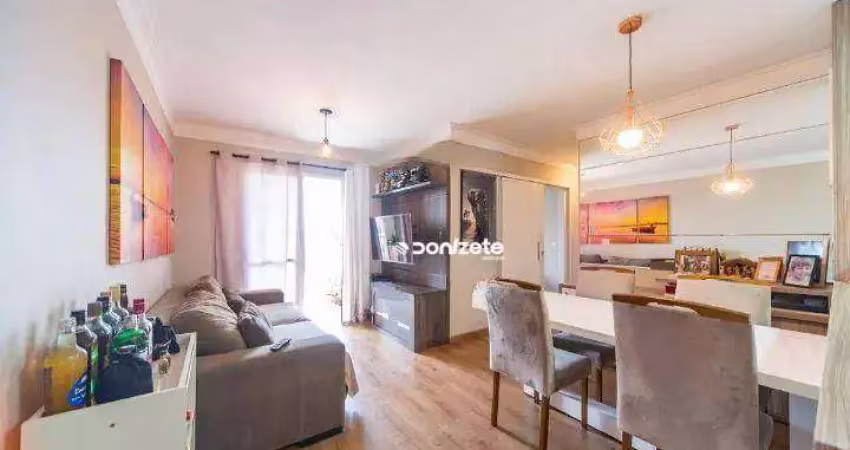 Apartamento à venda, 76 m² por r$ 650.000,00 - vila alzira - santo andré/sp