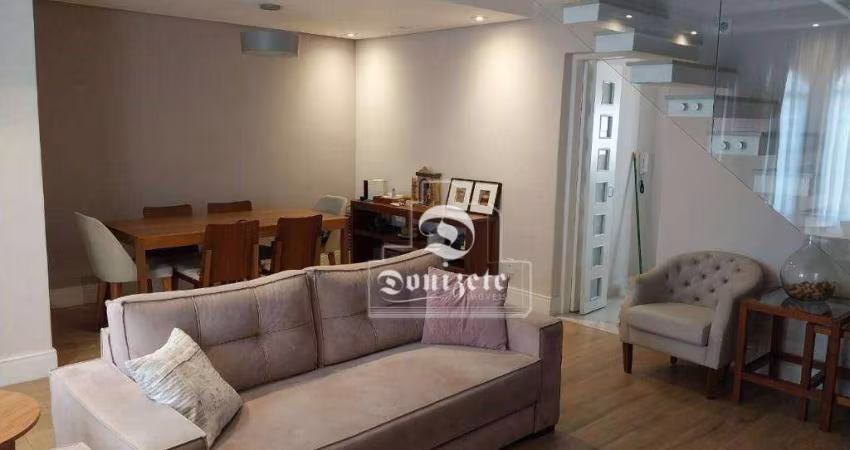 Sobrado com 3 dormitórios à venda, 193 m² - Vila Floresta - Santo André/SP