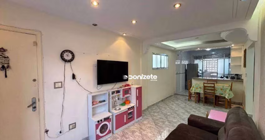 Apartamento com 2 dormitórios à venda, 73 m² por r$ 360.000,00 - centro - santo andré/sp
