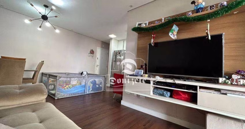 Apartamento com 2 dormitórios à venda, 80 m² por R$ 690.000,00 - Campestre - Santo André/SP