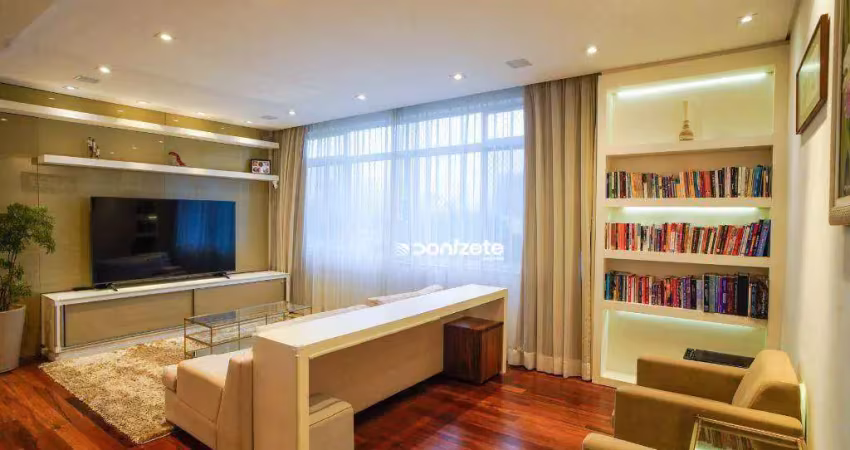 Apartamento com 3 dormitórios à venda, 145 m² por r$ 1.060.000,00 - jardim - santo andré/sp