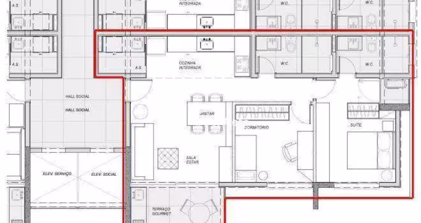 Apartamento com 2 dormitórios à venda, 71 m² por r$ 1.020.000,00 - jardim - santo andré/sp