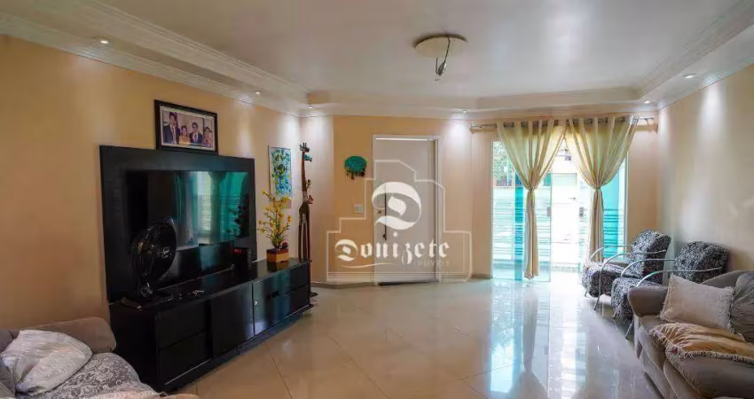 Sobrado com 3 dormitórios à venda, 298 m² por R$ 1.595.000,00 - Vila Assunção - Santo André/SP