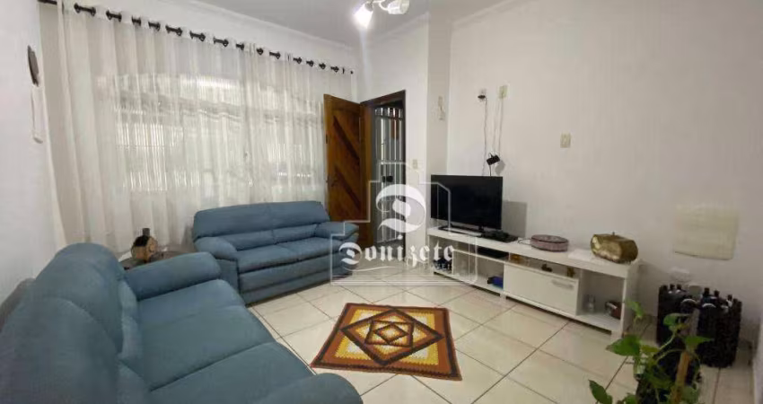 Sobrado com 3 dormitórios à venda, 133 m² por R$ 520.000,00 - Vila Eldízia - Santo André/SP