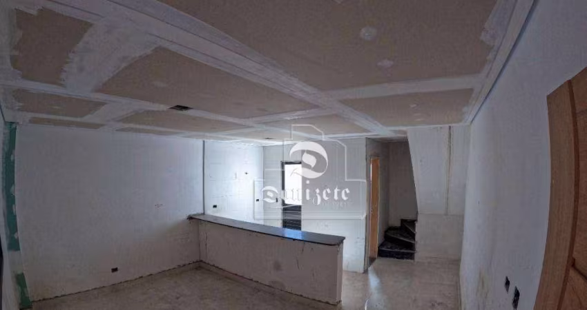 Sobrado com 2 dormitórios à venda, 56 m² por R$ 350.000,00 - Vila Valparaíso - Santo André/SP