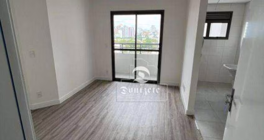 Apartamento com 1 dormitório à venda, 40 m² por R$ 355.000,00 - Bangu - Santo André/SP