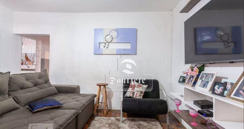 Casa, 171 m² - venda por R$ 690.000,00 ou aluguel por R$ 3.120,00/mês - Jardim Monções - Santo André/SP
