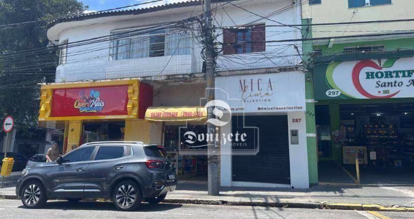 Salão para alugar, 28 m² por R$ 2.650,00/mês - Vila Alpina - Santo André/SP