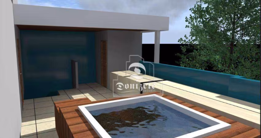 Apartamento Garden com 2 dormitórios à venda, 88 m² por R$ 465.000,00 - Paraíso - Santo André/SP