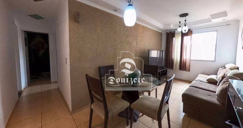 Apartamento com 2 dormitórios à venda, 52 m² por R$ 290.000,00 - Parque das Nações - Santo André/SP