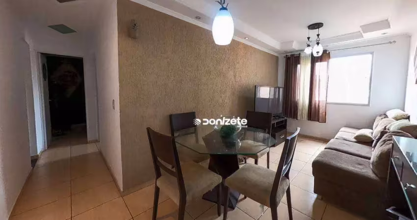 Apartamento com 2 dormitórios à venda, 52 m² por r$ 290.000,00 - parque das nações - santo andré/sp