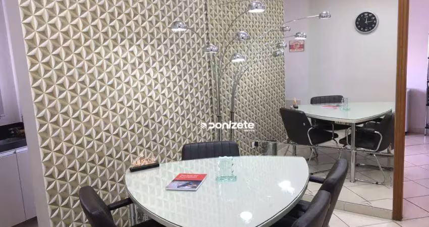 Sala à venda, 48 m² por r$ 340.000,00 - campestre - santo andré/sp