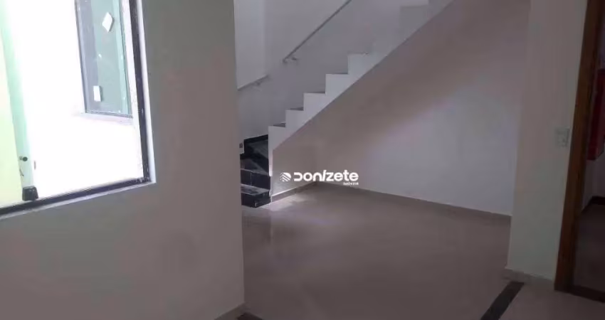 Cobertura com 2 dormitórios, 90 m² - venda por r$ 474.000,00 ou aluguel por r$ 3.000,00/mês - vila príncipe de gales - santo andré/sp