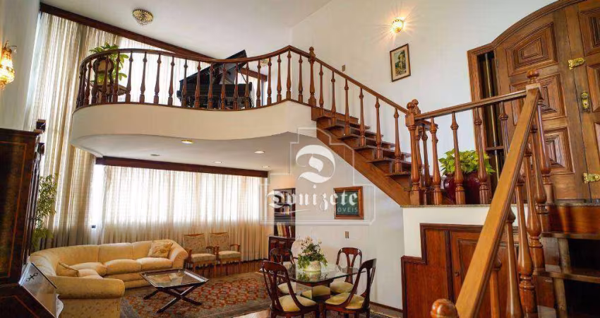 Apartamento com 3 dormitórios à venda, 297 m² por R$ 1.500.000,00 - Jardim Bela Vista - Santo André/SP