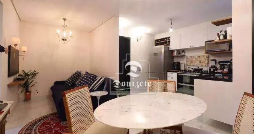 Apartamento com 2 dormitórios à venda, 66 m² por R$ 405.000,00 - Parque das Nações - Santo André/SP