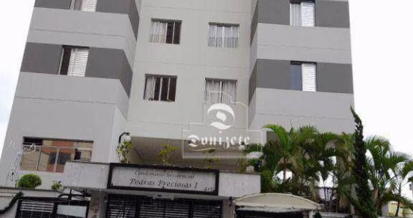 Apartamento com 2 dormitórios à venda, 56 m² por R$ 393.600,00 - Vila Valparaíso - Santo André/SP